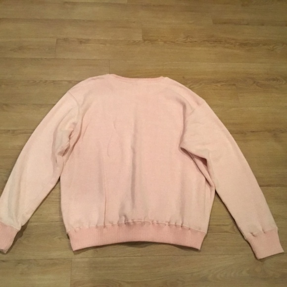 Fleece Factory Salmon Crew Neck Sweatshirt - Picture 4 of 4